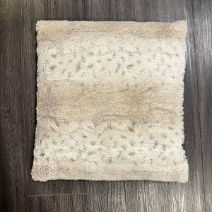 Animal print throw pillow. Perfect condition.